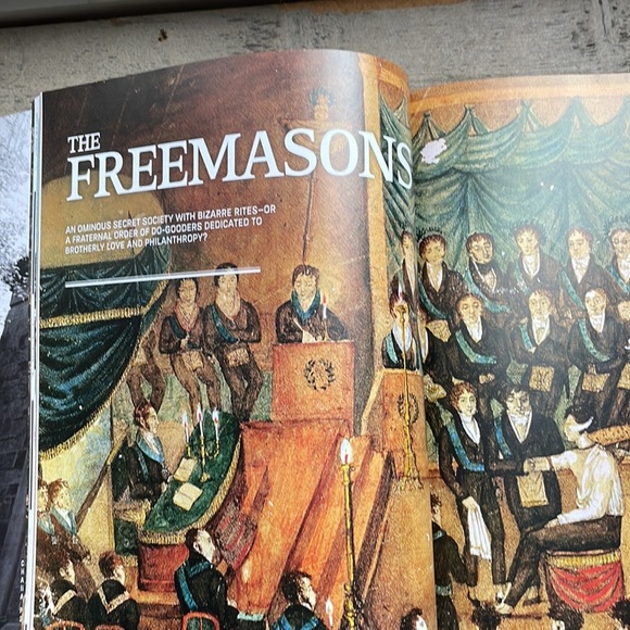 Secret Societies History Magazine Rare Freemasonry Secret Order Golden Dawn - Picture 3 of 3